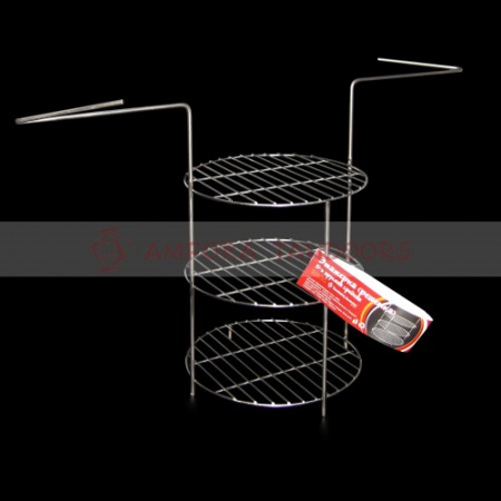 Решетка-гриль 3-х ярусная средняя для тандыра (Охотник; Есаул; Атаман; Большой; Дарстархан; Скиф) АМФОРА